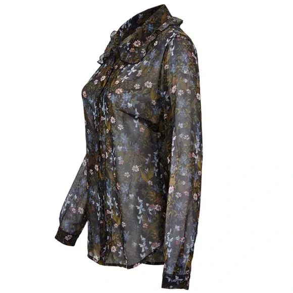 Cabi Floret Floral Blouse - Picture 2 of 7